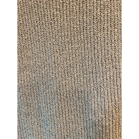 Twist Front Knit Tank Top By Fate In Light Beige Size L Womens Sleeveless V-Neck - Picture 7 of 7